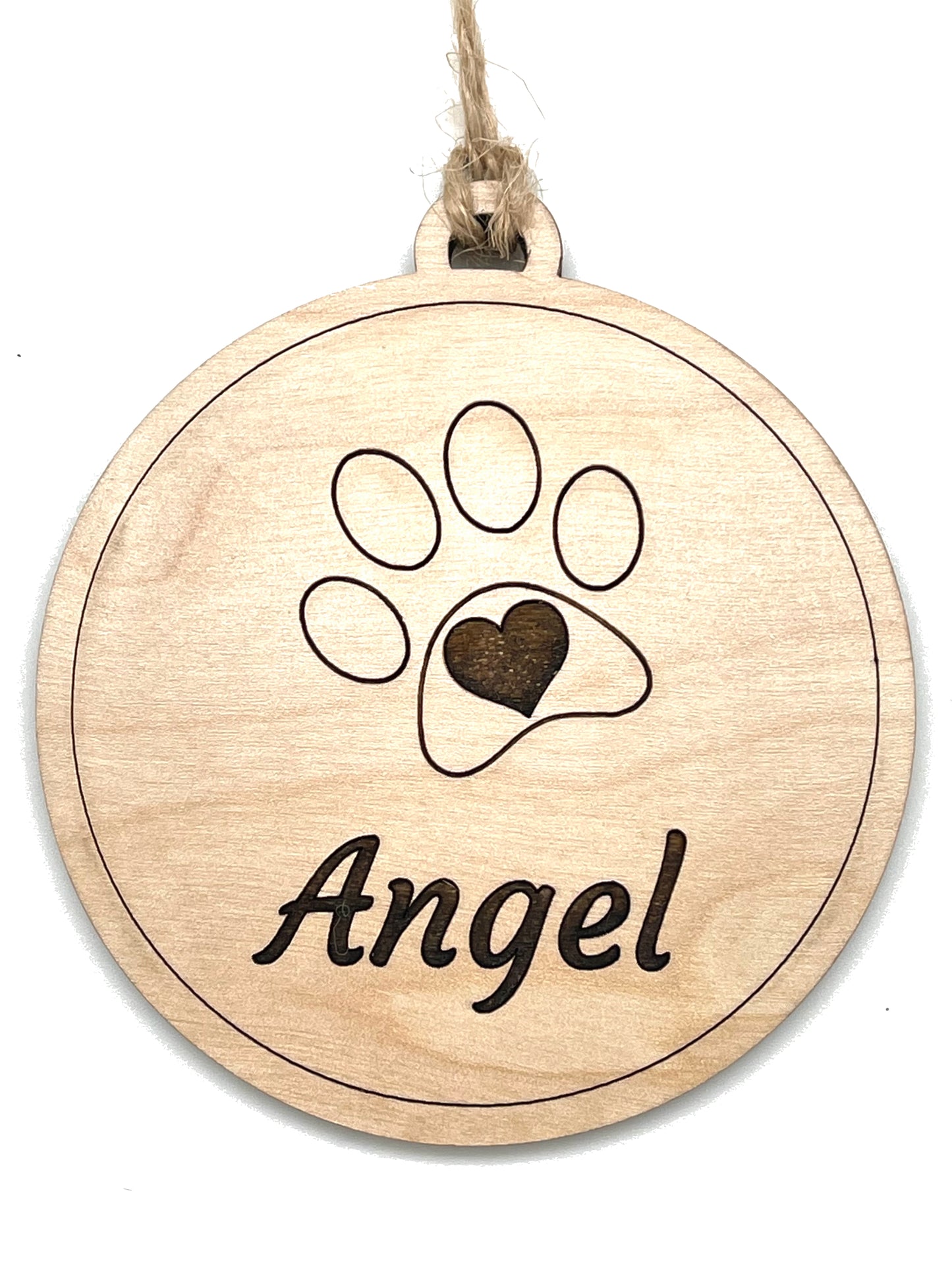 Custom Cat Paw Ornament